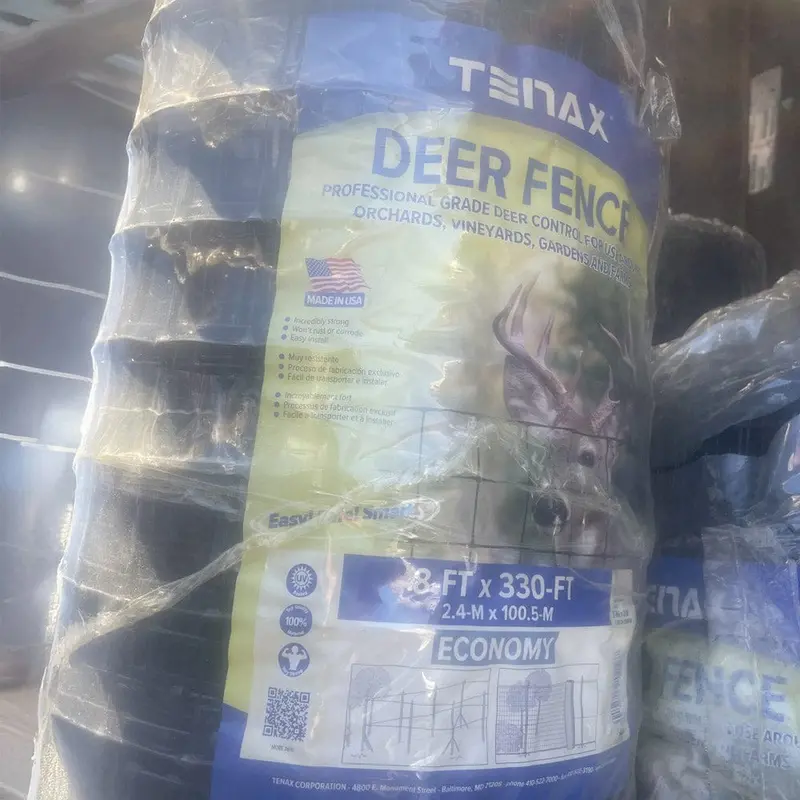 Tenax Plastic Deer Fencing – Uv-Stabilized Roll 1