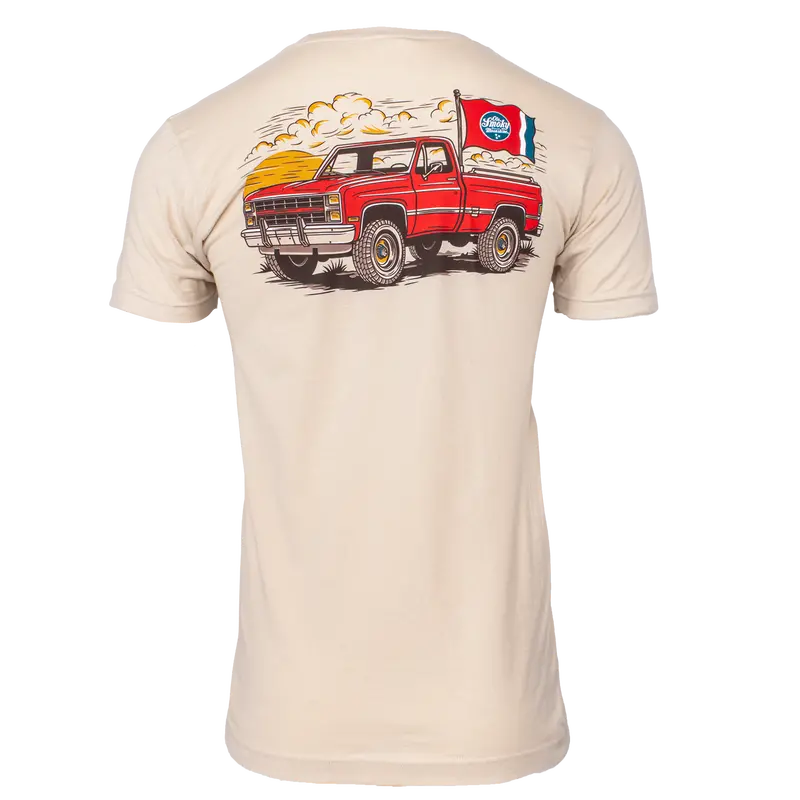 Tennessee Flag Inspired Truckers T-Shirt 1
