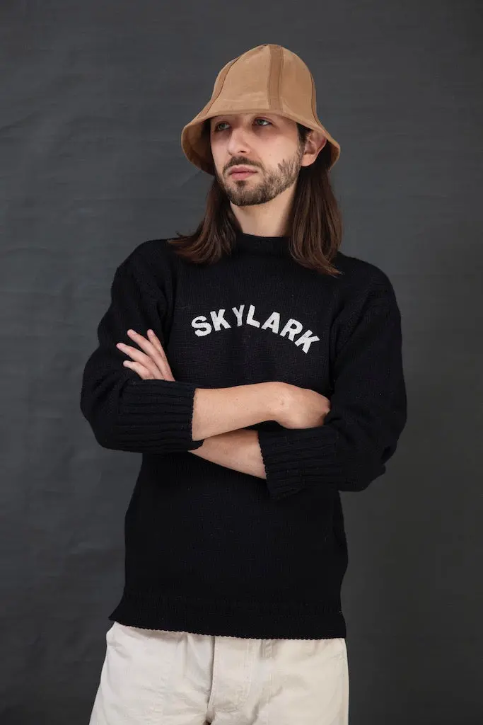 Traditional Skylark Guernsey Knit Sweater 1