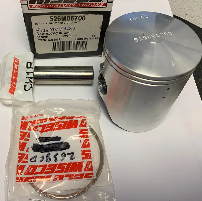 Trx250 / Atc250R / Cr250R Cross-Compatibility Piston Kit 1