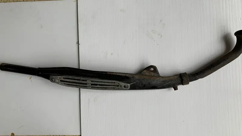 Ts50 Gaucho Scooter Exhaust Muffler Assembly 1