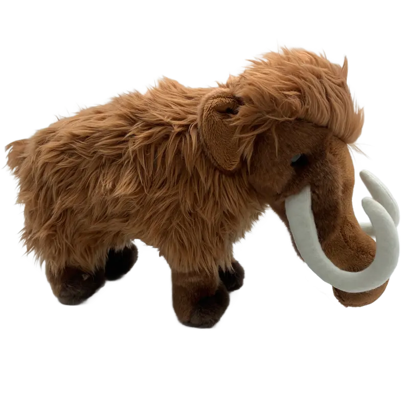 Tundra Woolly Mammoth Plush Toy – 12-Inch Stuffed Animal 1