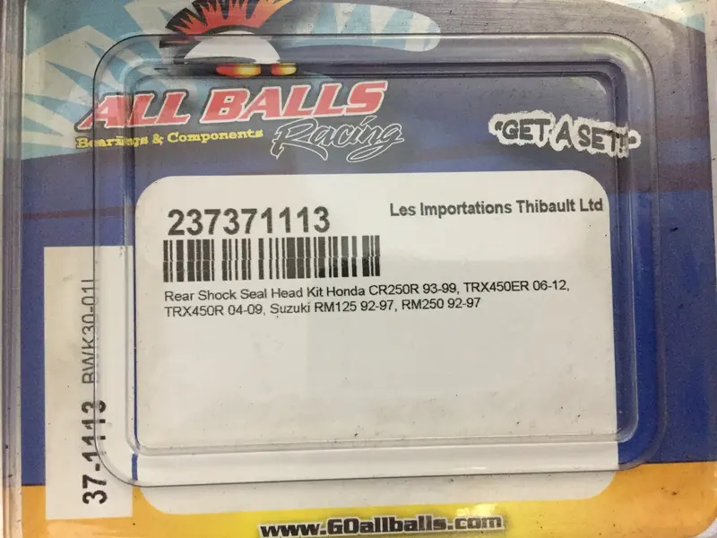Universal Rear Shock Seal And Head Replacement Kit 1