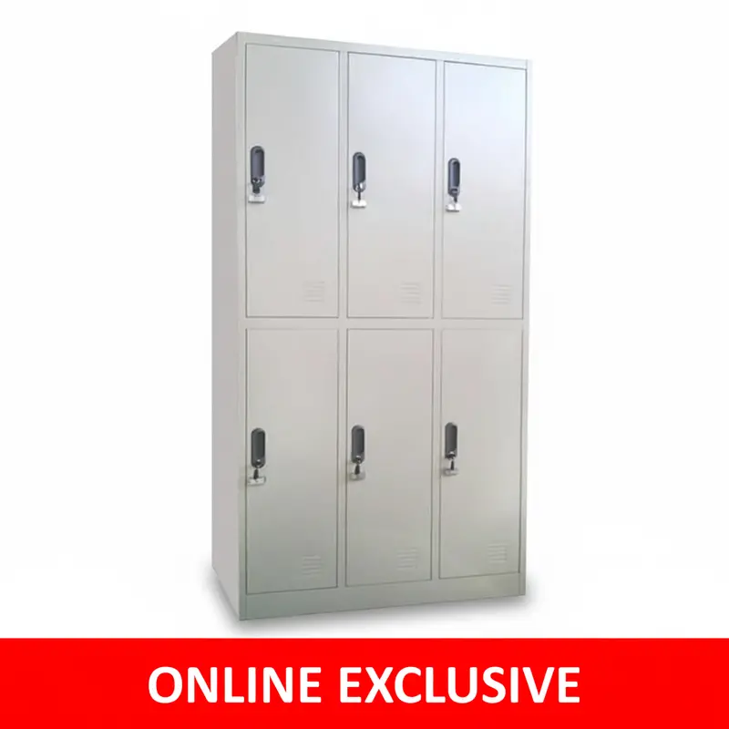 Vicenza 6-Door Locker — Compact, Organized Personal Storage 1