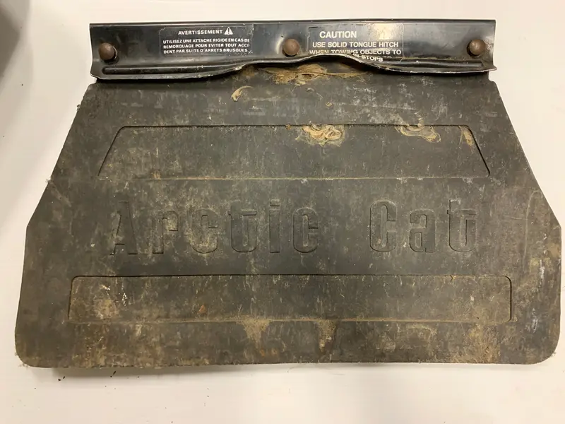 Vintage Arctic Cat Snow Flap – Retro Replacement 1