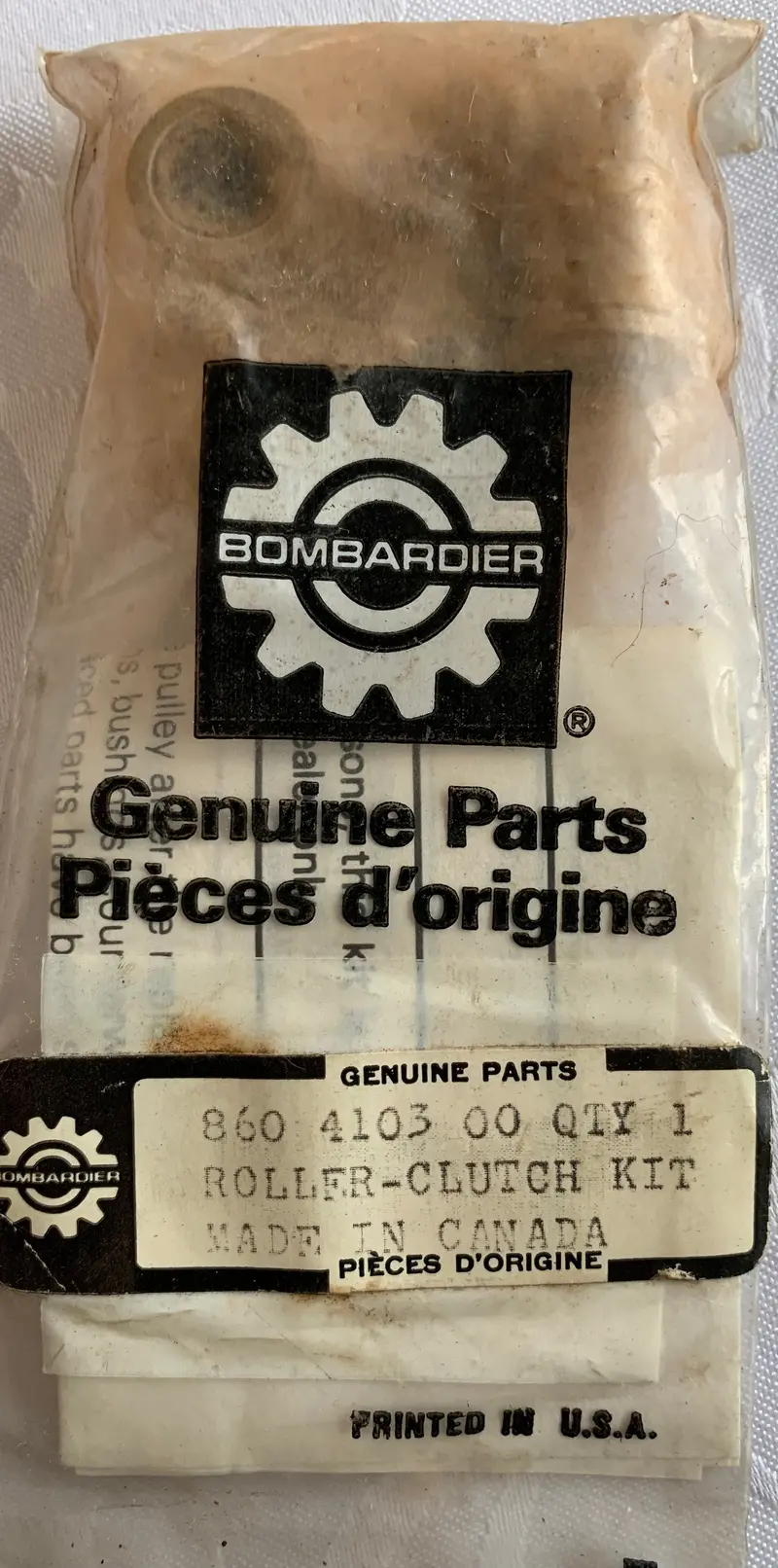 Vintage Bombardier Atv Clutch Repair Kit 1