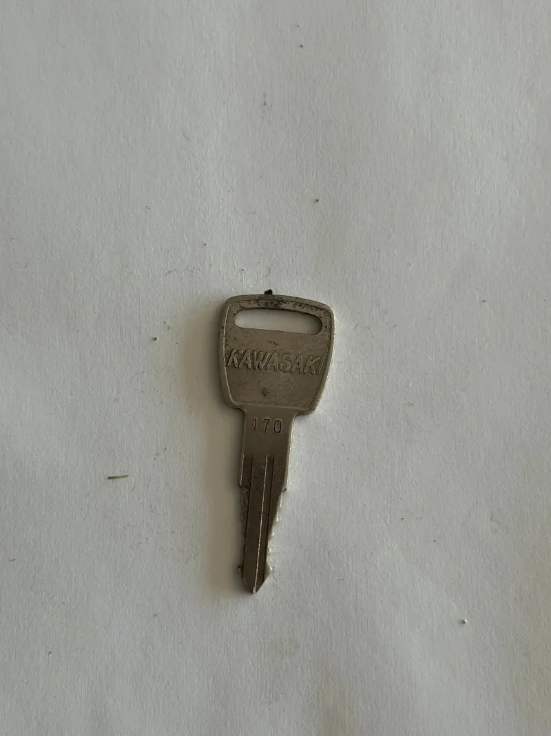Vintage Kawasaki Motorcycle Key – Model #170 1