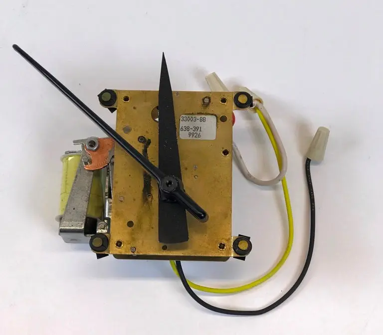 Vintage Simplex Synchron 24V Clock Motor With Dial Hands 1