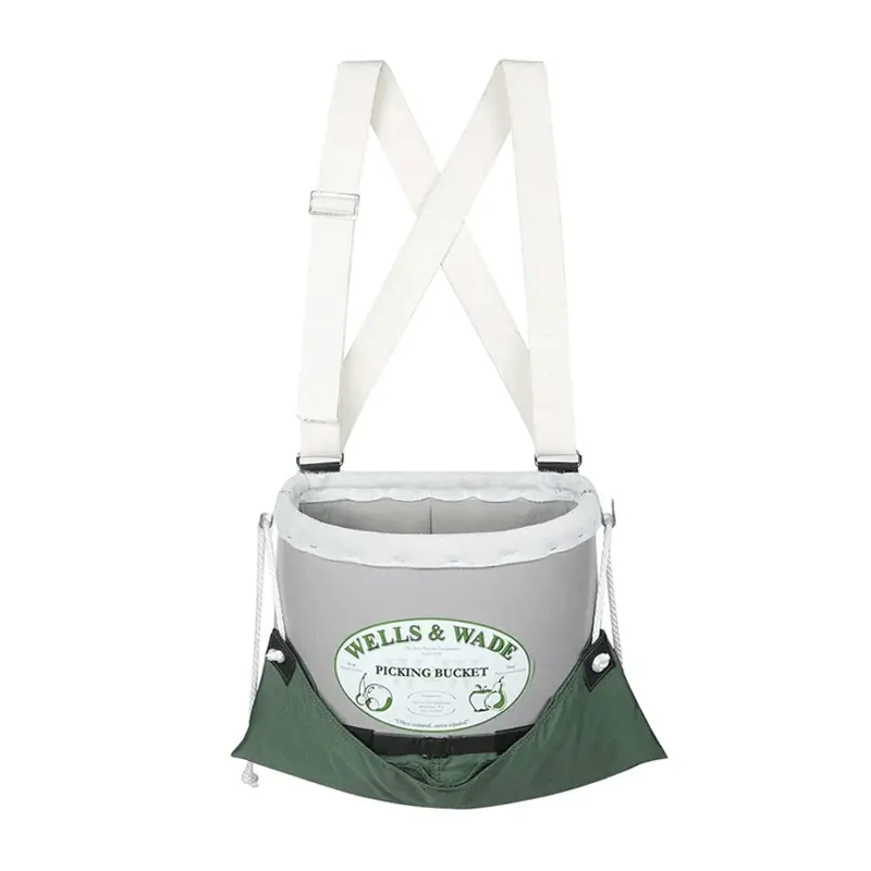 Wells & Wade Heavy-Gauge Jumbo Harvest Picking Buckets With Comfort Grip 1