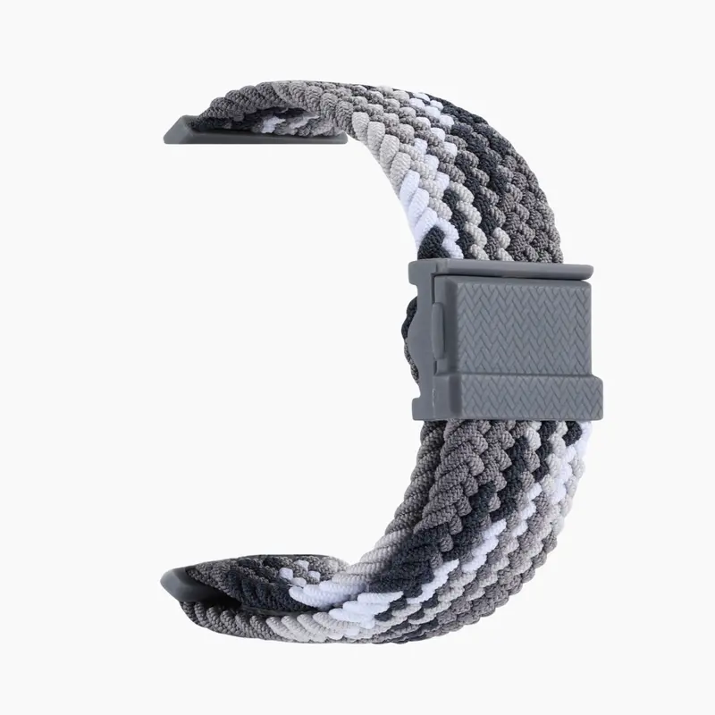 White And Gray Summit-Style 22Mm Watch Band #12 1