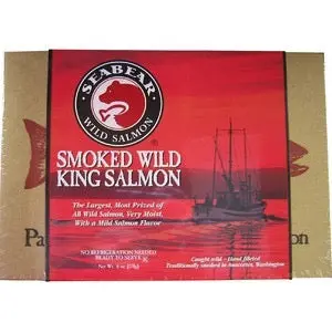 Wild King Smoked Salmon – Premium Ocean-Caught Delicacy 1