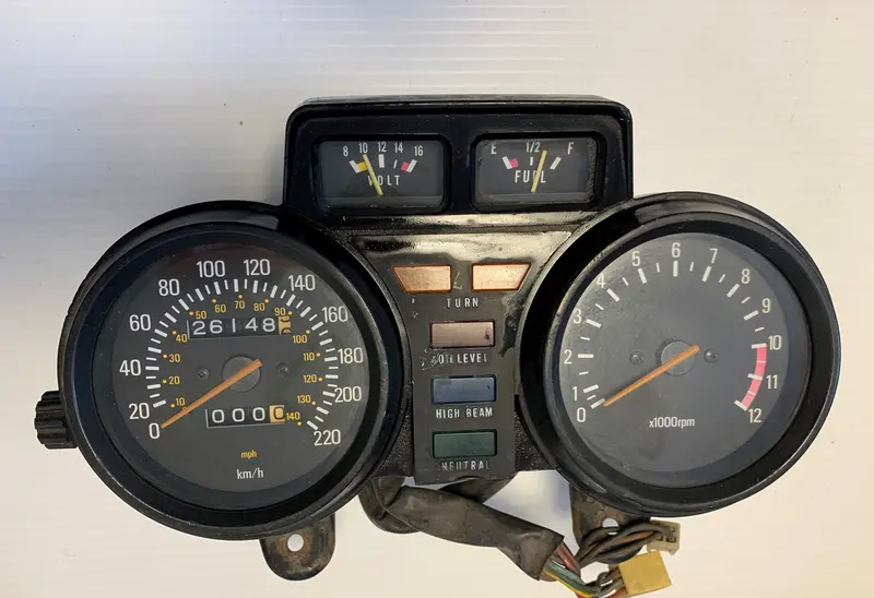 Xj550 Seca Speedometer And Gauge Assembly 1