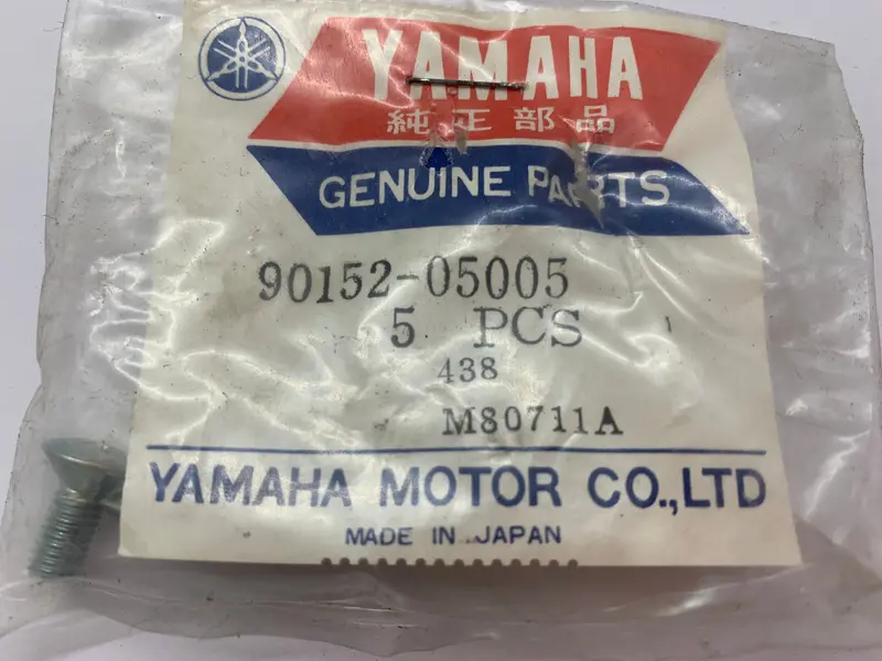 Yamaha Countersunk Machine Screw – Low-Profile Mounting Hardware 1
