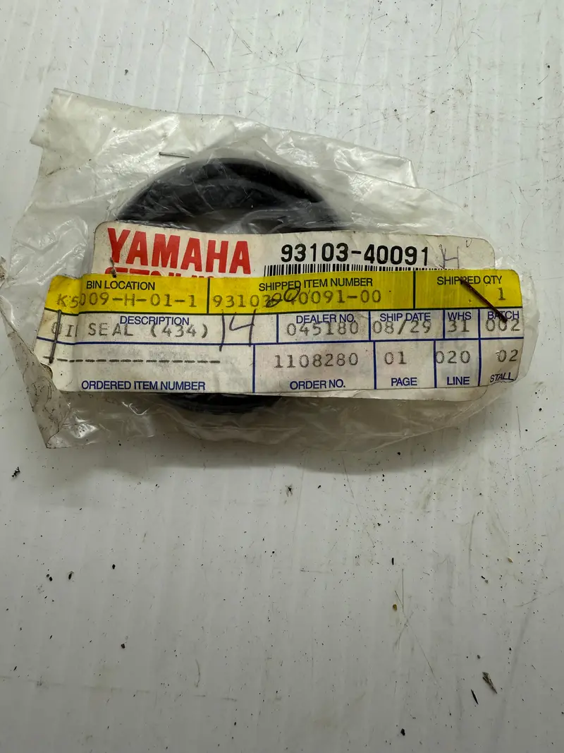 Yamaha Dt, Yz, And Mx Series Crankshaft Seal 1