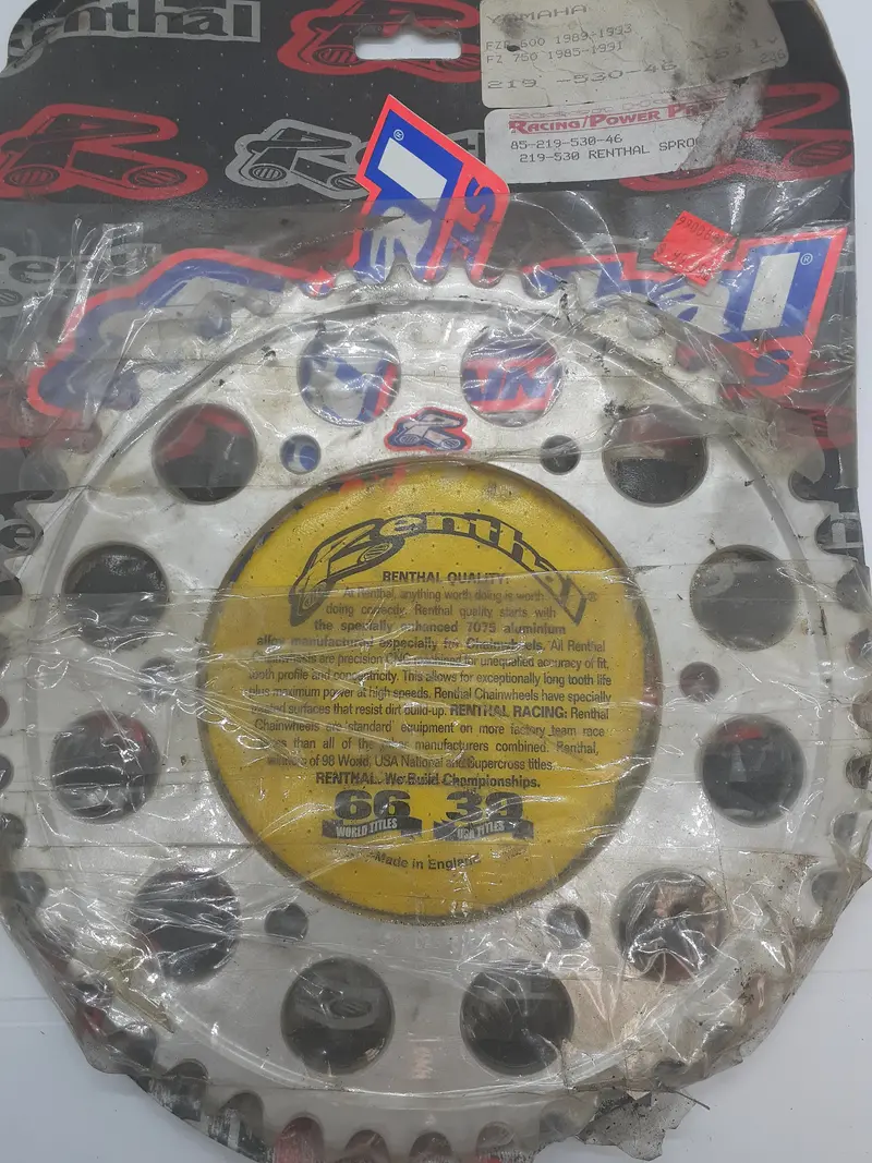 Yamaha Fzr600 And Fz750 Rear Renthal Sprocket 1