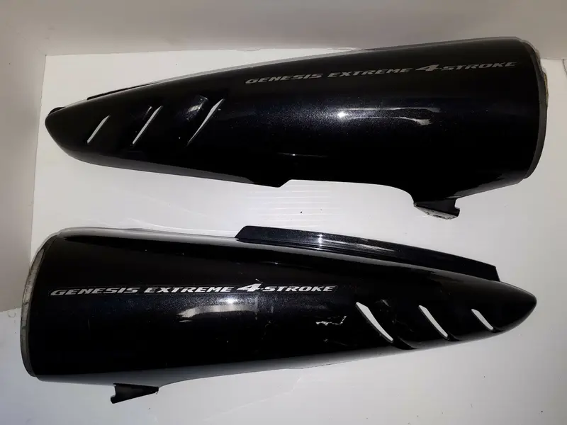 Yamaha Rx-1 Muffler Heat Shields And Protectors 1