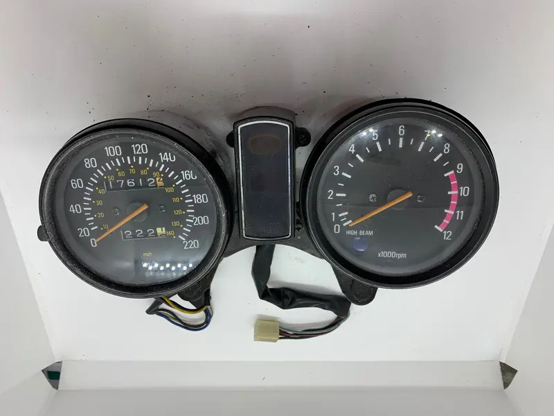 Yamaha Xs400 Speedometer With Odometer Reading: 17,612 Km 1