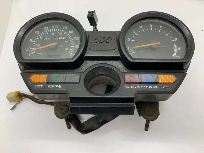 Yamaha Xv500 Virago Speedometer And Instrument Panel 1