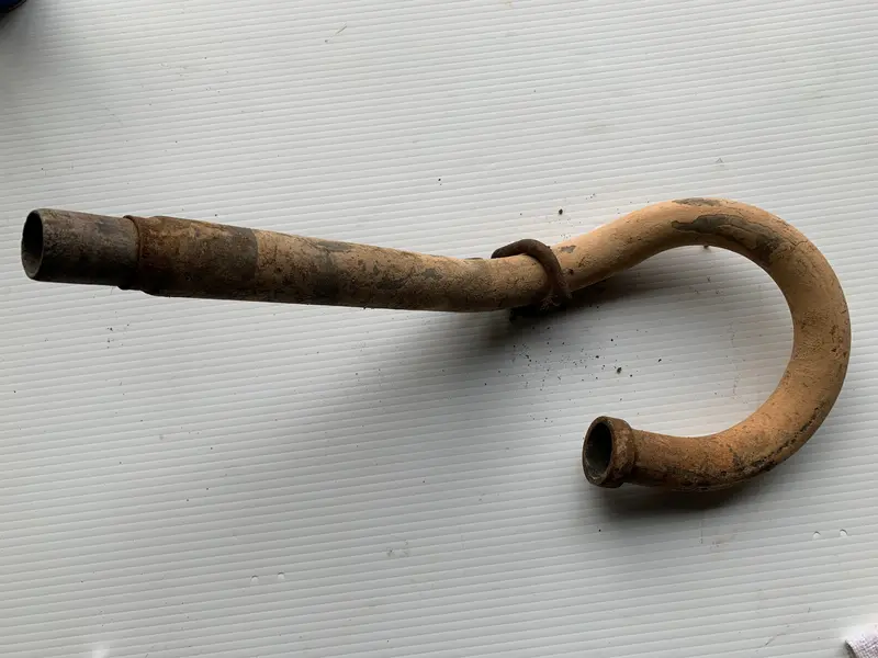 Yamaha Yfm200Dx Moto-4 Exhaust Header Pipe 1