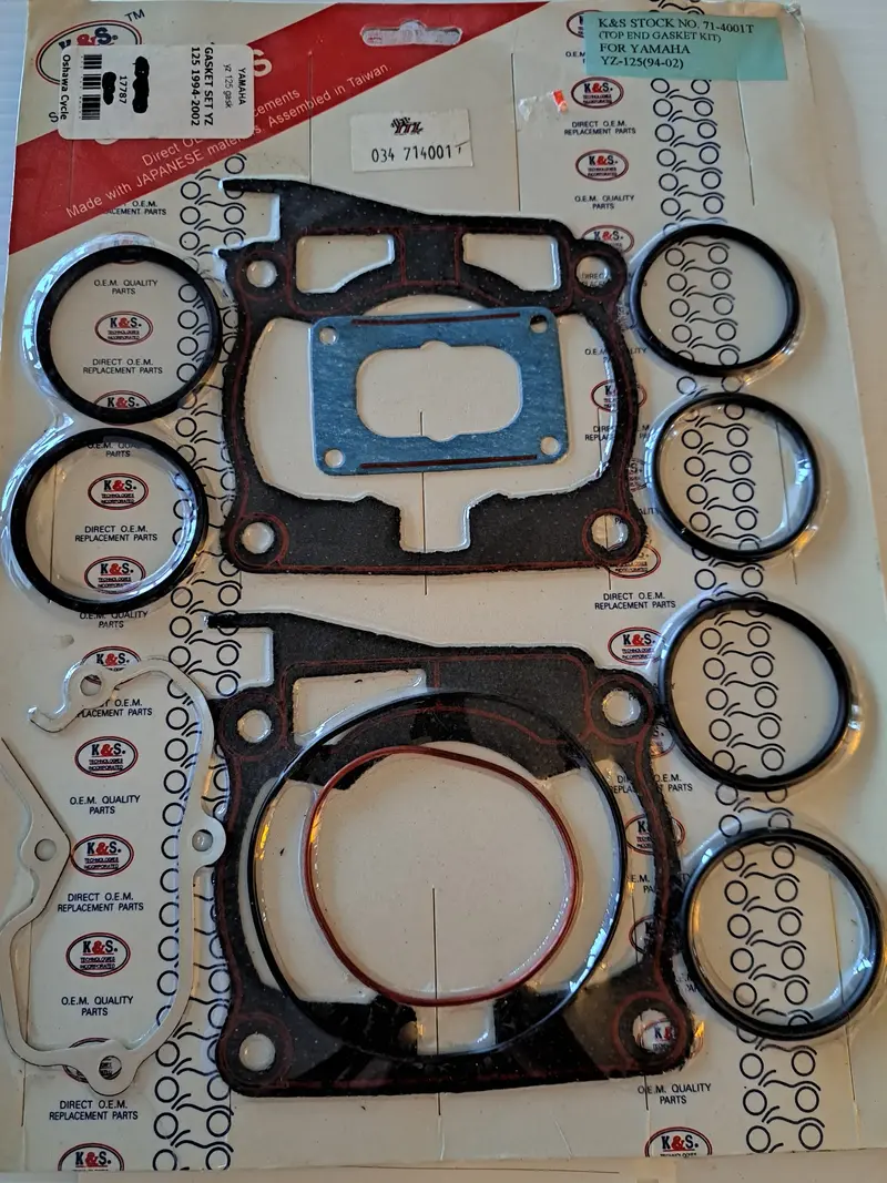 Yamaha Yz125 Full Engine Gasket Kit 1