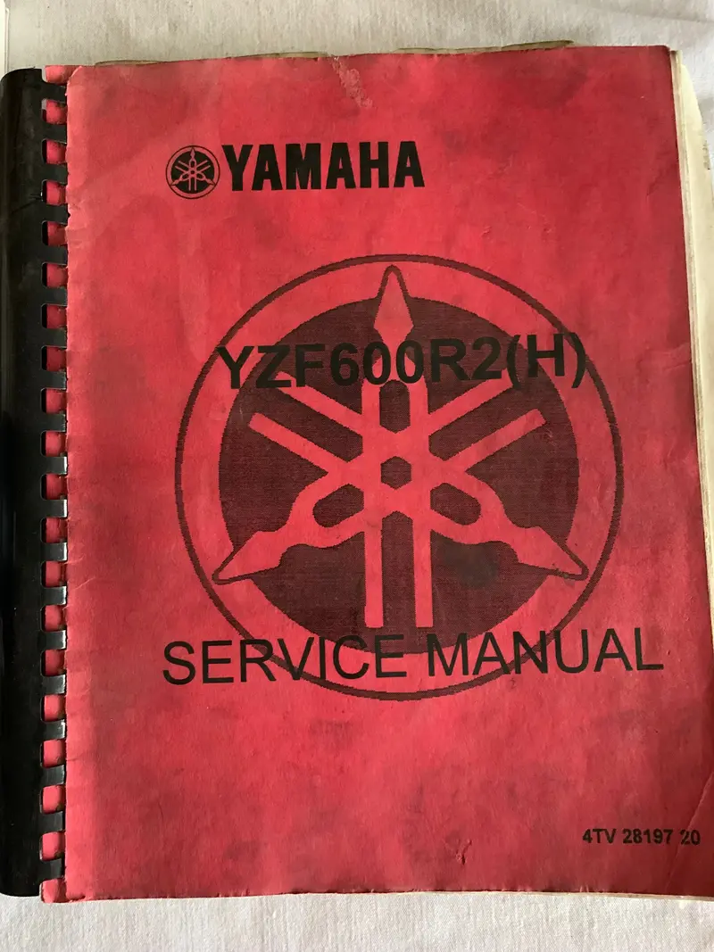Yamaha Yzf600 R2 Workshop Service Manual 1