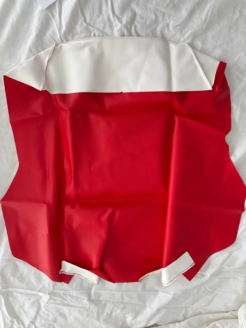 Yfm350 Big Bear Atv Seat Cover – Vibrant Red 1