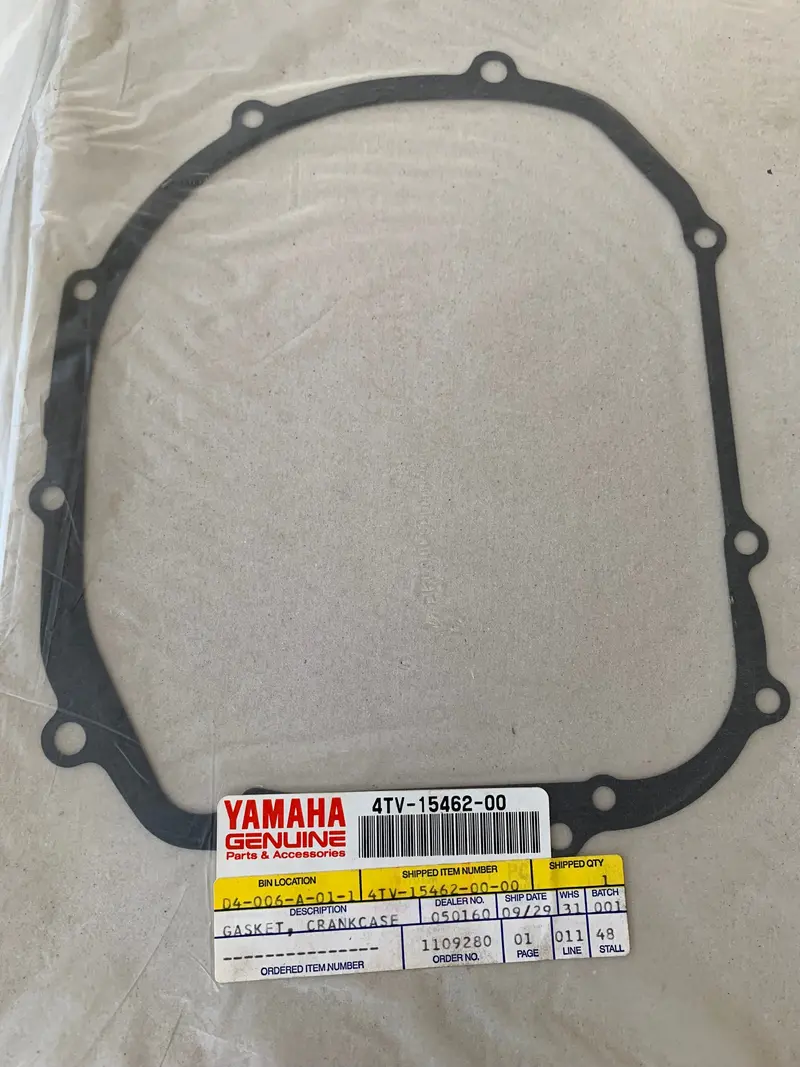 Yzf600R Yamaha Crankcase Cover Gasket 1