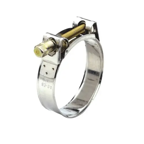 Zinc-Plated T-Bolt Hose Clamps – Adjustable Stainless Steel Replacement Clamps 1