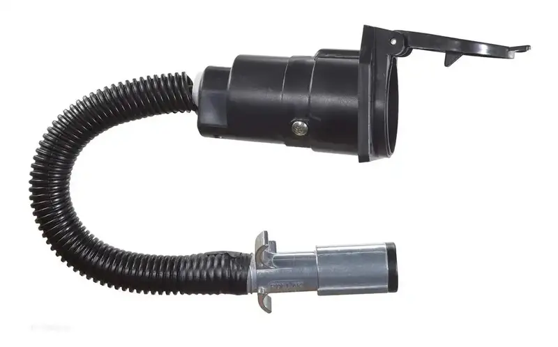 6-Pin Round To 7-Pin Rv Trailer Wiring Adapter – Plug-And-Play 1