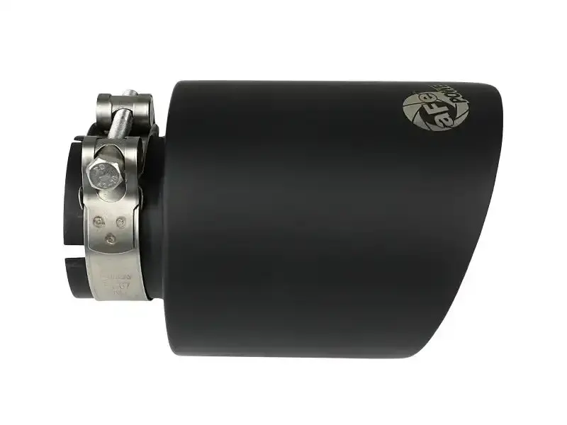 Afe Power Takeda Stainless Steel Exhaust Tip – Clamp-On, 2.5-Inch Inlet, 4.5-Inch Outlet 1