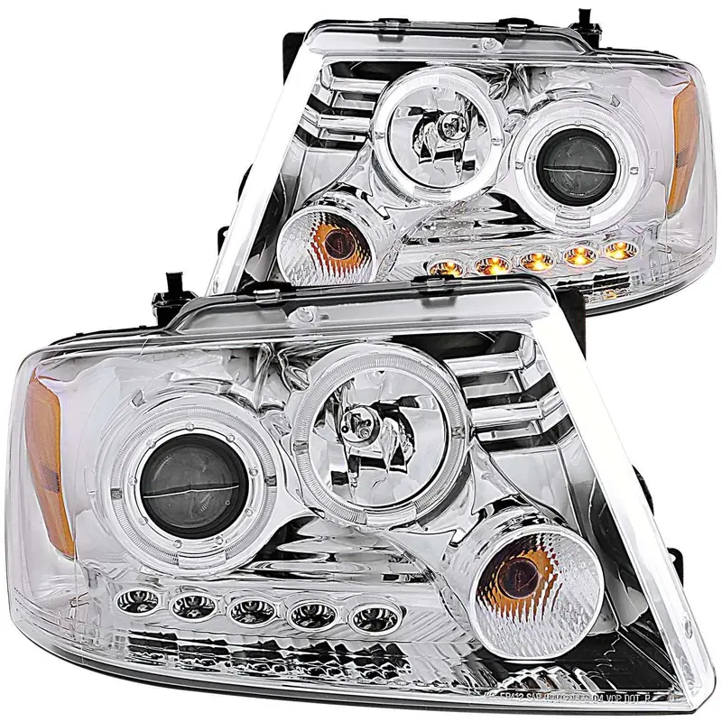 Anzo Usa 111203 Projector Headlight Set – Halo Ring Accent, Oem-Style Beam Pattern 1