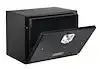 Black Steel T-Lock Storage Box – 18" X 18" X 48", Single-Door Design 1