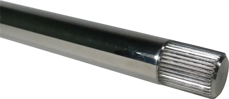 Borgeson 429264 – Polished Stainless Steel Steering Shaft (3/4-Inch X 36-Spline, 8.75-Inch Length, 7/8-Inch Spline Input) 1