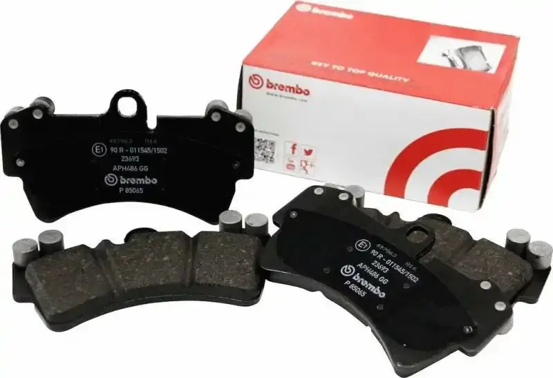 Brembo 11–18 Porsche Cayenne / 11–17 Vw Touareg Rear Ceramic Brake Pad Set – Nao Premium Oe Equivalent 1
