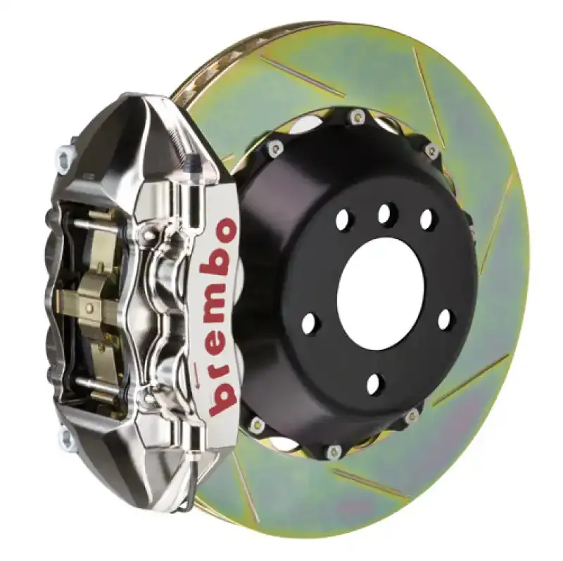 Brembo Gtr Big Brake Kit – Rear Rotors & Calipers For 2006–2013 Corvette Z06 (380X28Mm Slotted, Two-Piece) 1
