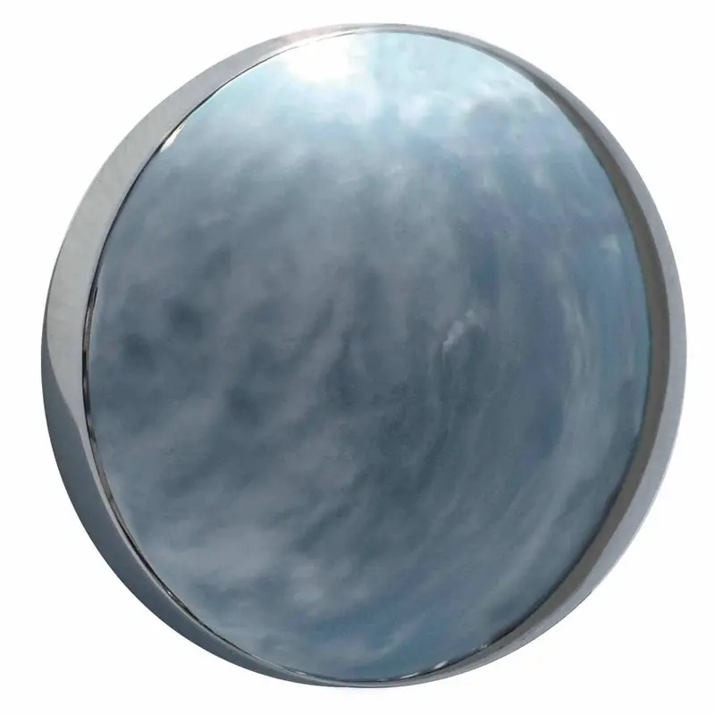 Coast To Coast Iwccbm9 Chrome Baby Moon Lug Nut Covers – 9-5/16" Set Of 4 1