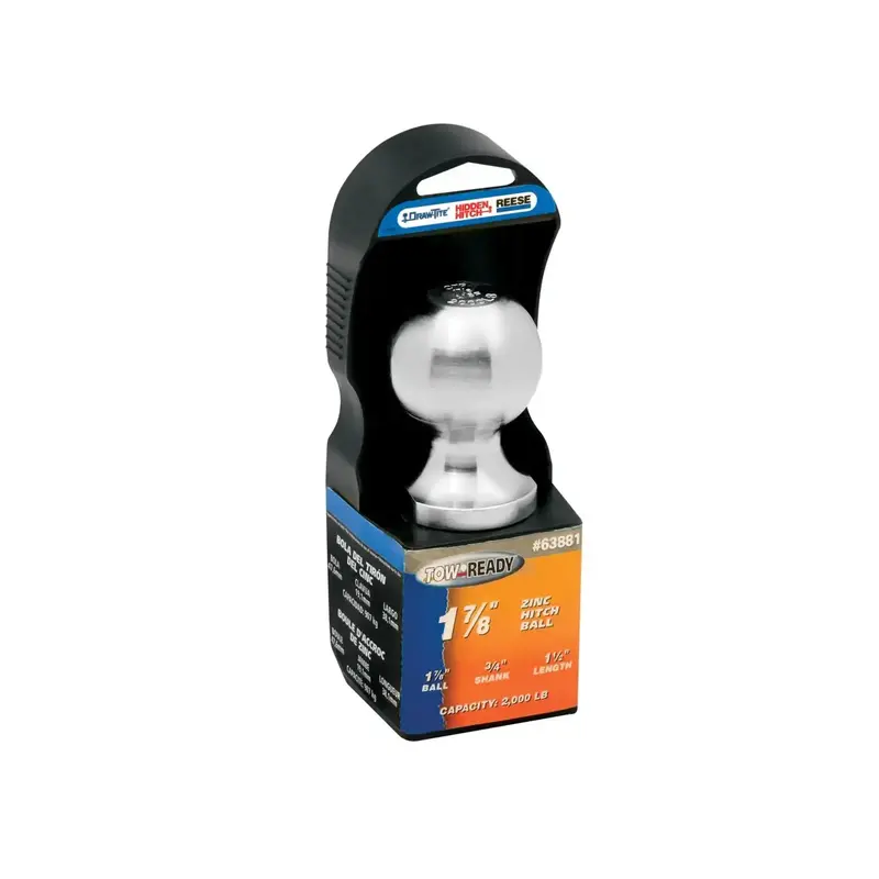 Draw-Tite 63881 Class I Trailer Hitch Ball – Precision-Machined Steel Hitch Accessory 1
