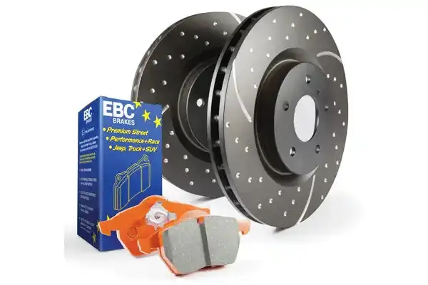 Ebc Sport Brake Rotors (S8Kf1178 Gd) – Wide-Slotted Design For Enhanced Thermal Management 1