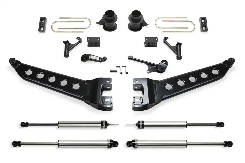 Fabtech Radius Arm Lift Kit With Dual-Linked Shocks – For 2013–2016 Ram 3500 4Wd W/ Factory Arms 1