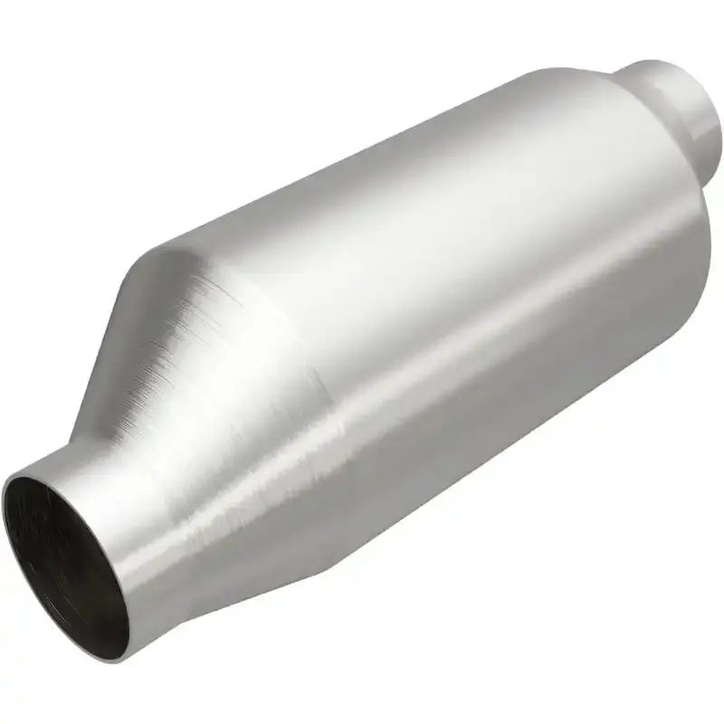 Magnaflow Universal Catalytic Converter – 2-Inch Inlet/Outlet, 4-Inch Round Body, Carb Legal 1