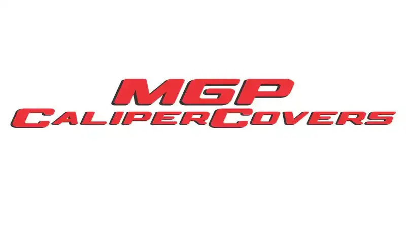 Mgp Engraved Caliper Covers – Red Finish With Silver Lettering, Front & Rear For 2019–2020 Toyota Camry 1