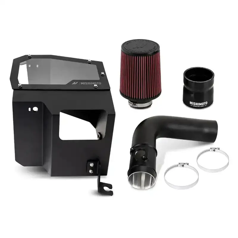 Mishimoto Performance Cold Air Intake For 2022+ Subaru Wrx – Oiled Filter, Micro-Wrinkle Black Finish 1