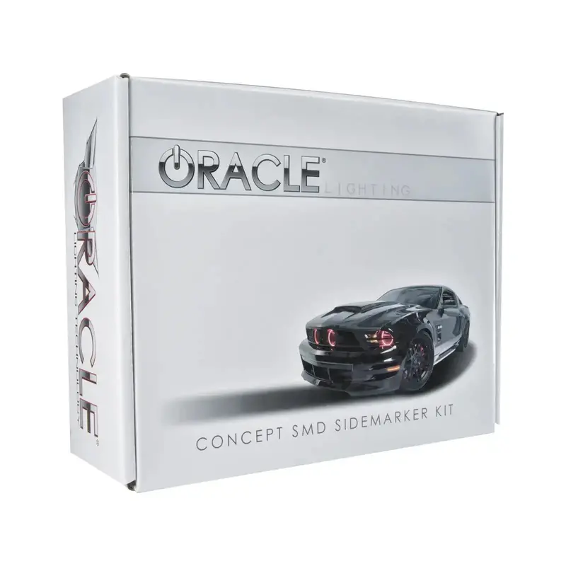 Oracle Lighting 9700-Pq-C Concept Sidemarker Light Kit – Clear Lens With Race Red Accent (Pq Series) 1