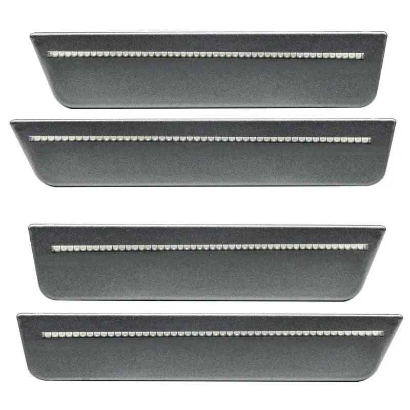 Oracle Lighting 9800-Pdm-C Concept Sidemarker Set, Clear, Tungsten Metallic (Pdm) 1