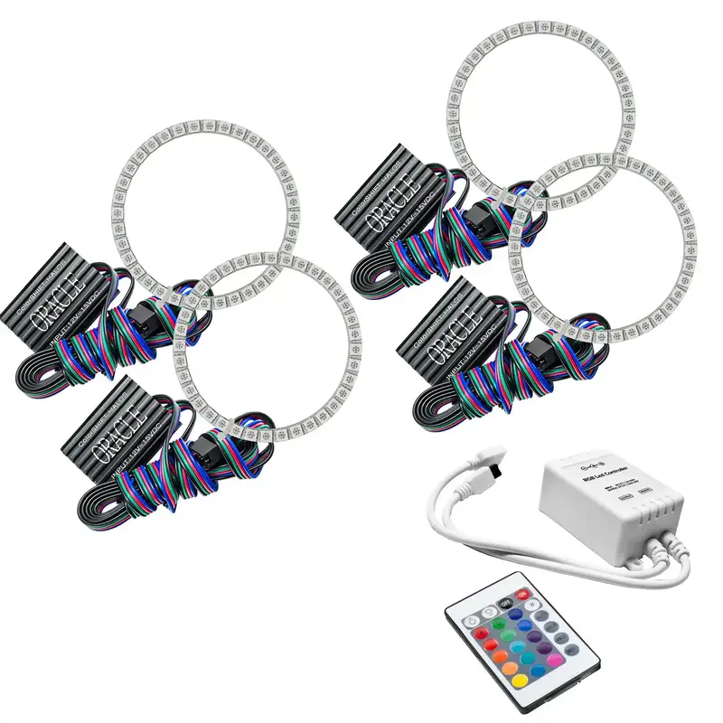 Oracle Lighting Colorshift Halo Kit Model 2690-504 – Easy-Install Rgb Led Ring System 1