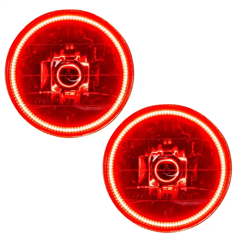 Oracle Lighting Red Smd Headlight Assemblies – Pre-Wired, Direct-Fit Led Upgrade 1