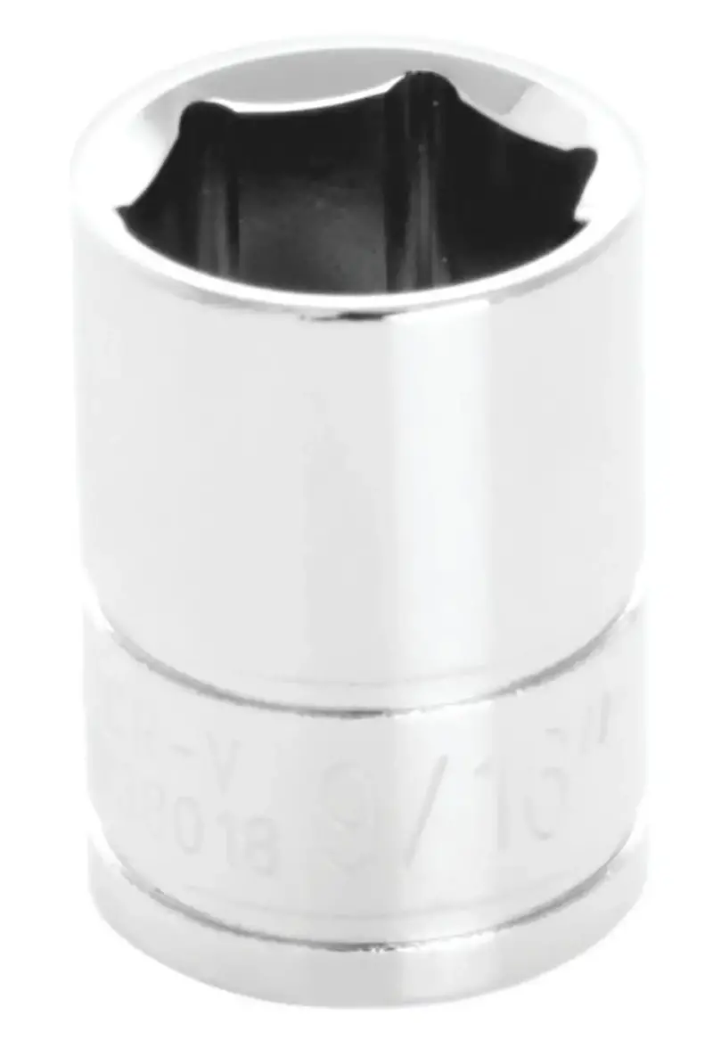 Perform Tool W38018 9/16" Standard Socket – Chrome Vanadium Steel 1