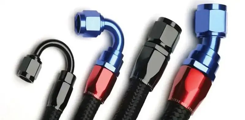 Redhorse Nylon Braided Hose – 12-Inch Length, Black, 230-12-6 Series 1