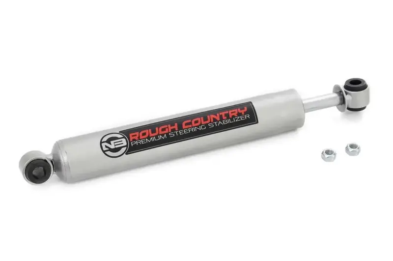 Rough Country N3 Steering Stabilizer – Complete Kit With Brackets And Hardware 1