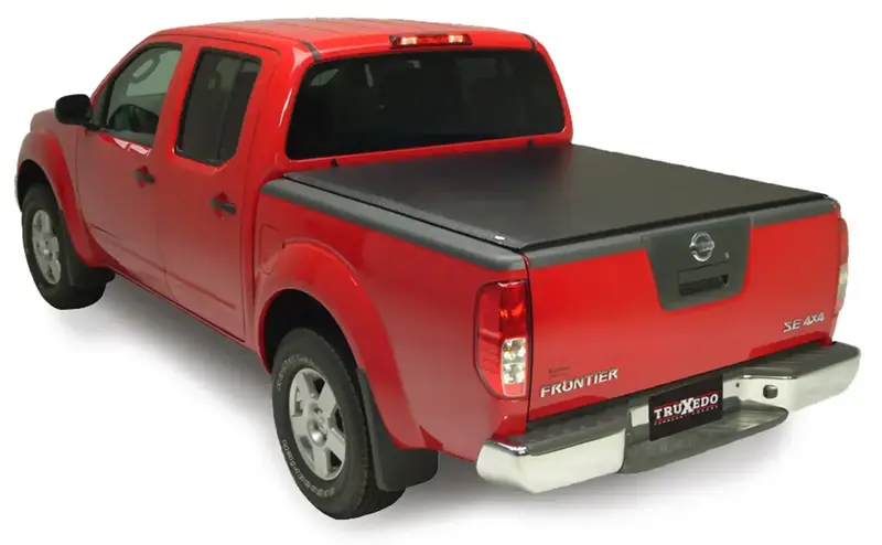 Truxedo Lo Pro Qt Soft Roll-Up Tonneau Cover – Black, Fits 2008–2015 Nissan Titan 8′ Bed 1